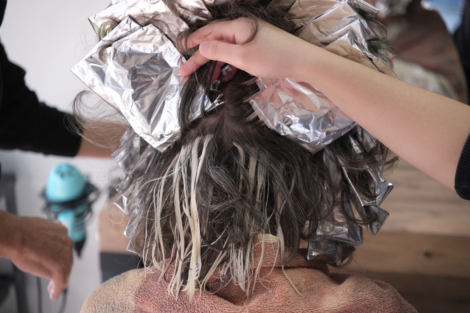 Hair colouring application